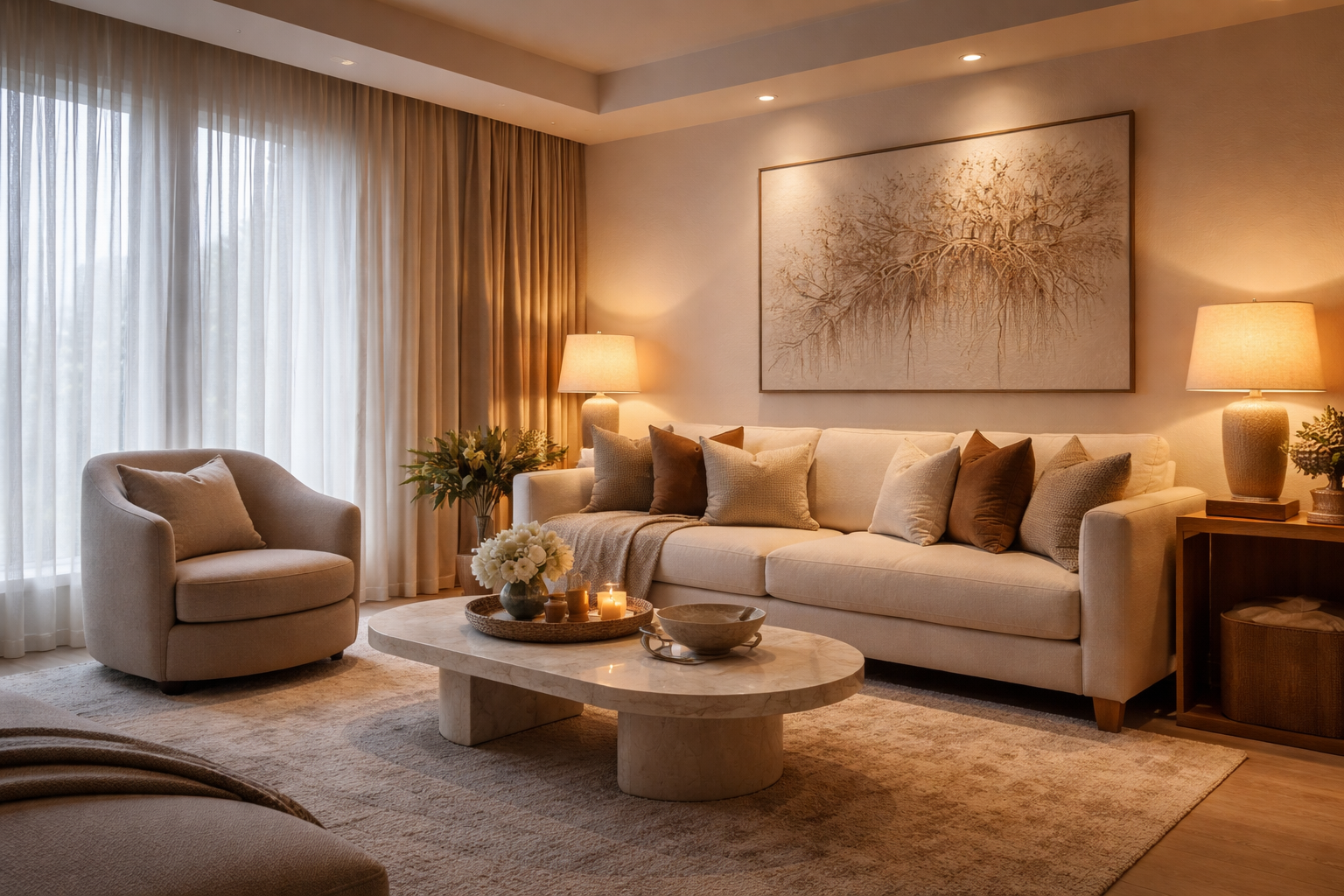 Stylish home decor accents